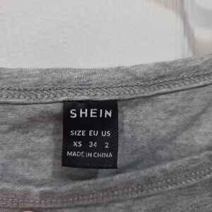SHEIN Gray T-Shirt